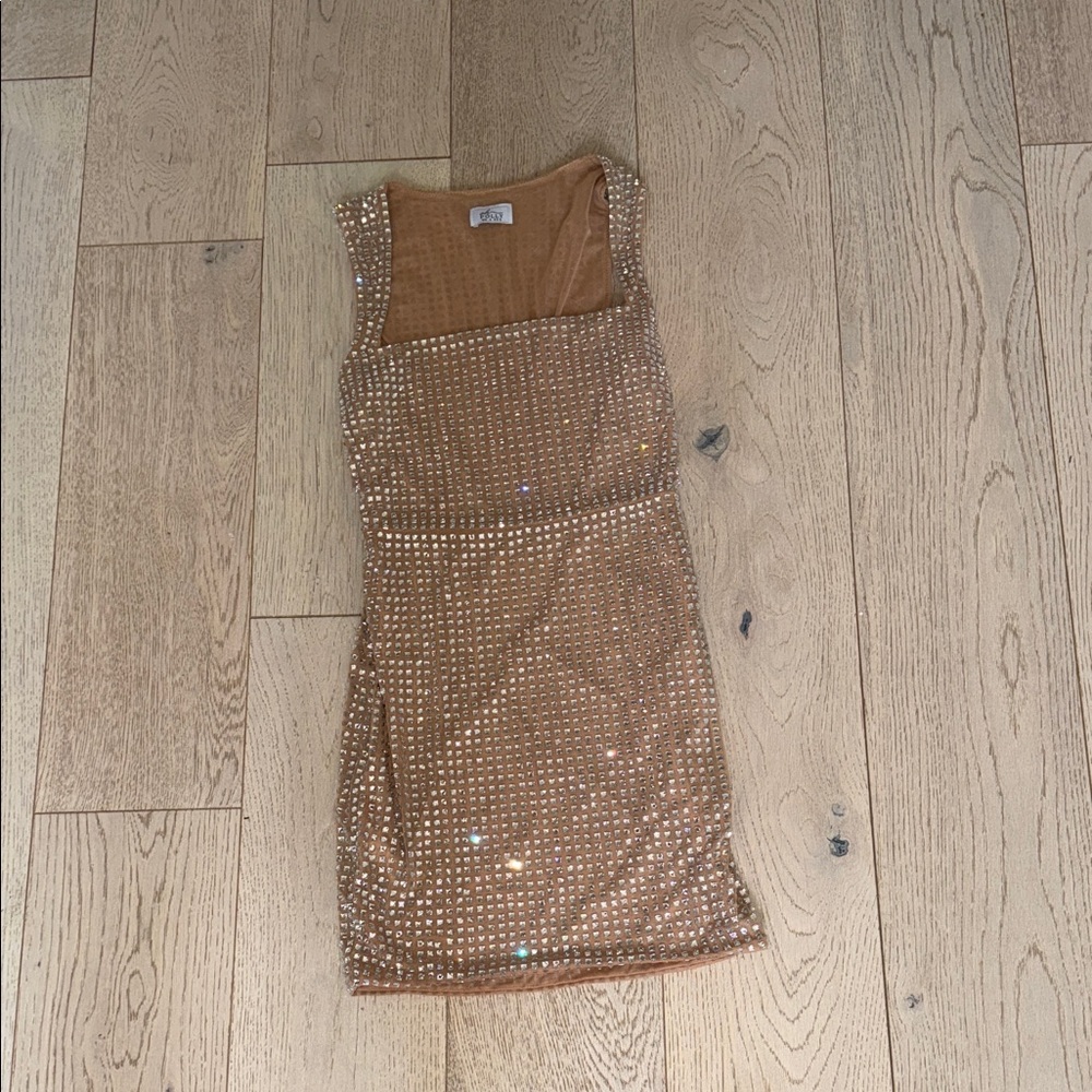 Oh Polly Sequin Sleeveless Dress